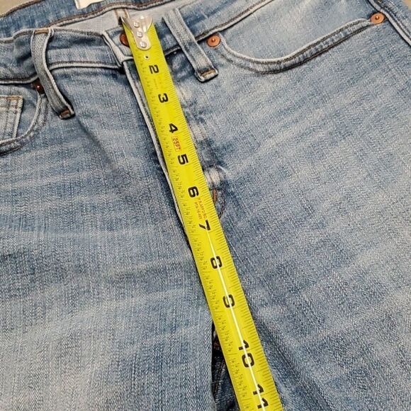 28 MADEWELL Distressed 9" High Rise Skinny Jeans - Picture 3 of 15